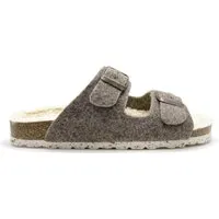 thies thies Damen vegan Hausschuhe Plüsch Hellgrau, Hellgrau, – Produktbild 1 von 1