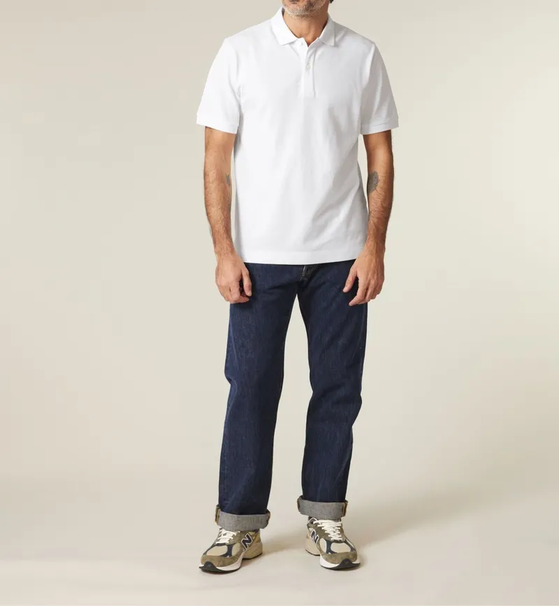 UNIPOLAR UNIPOLAR Basic Poloshirt Prescott 2.0, White, – Produktbild 1 von 1