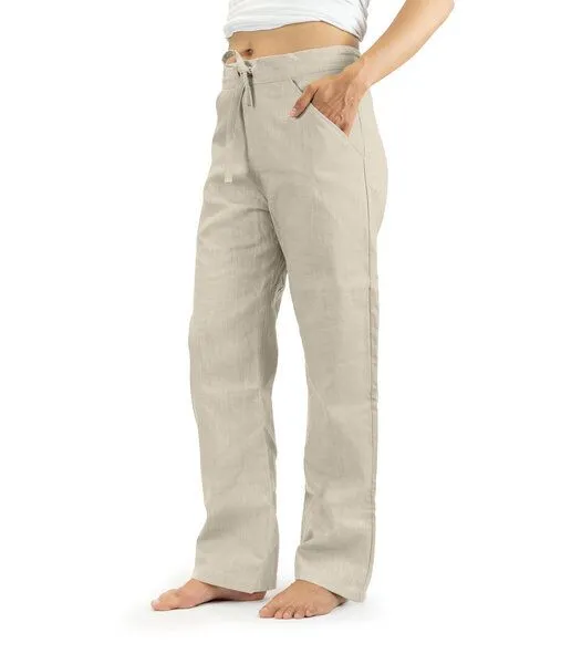SCHAZAD Leinenhose ESSENTIAL von SCHAZAD, Beige, – Produktbild 2 von 4