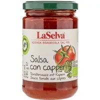 LaSelva LaSelva Bio-Tomatensauce mit Kapern, 280 g – Produktbild 1 von 1