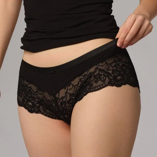 comazo|earth comazo|earth Fairtrade Brasil-Slip | GOTS zertifiziert, Black, – Produktbild 1 von 4