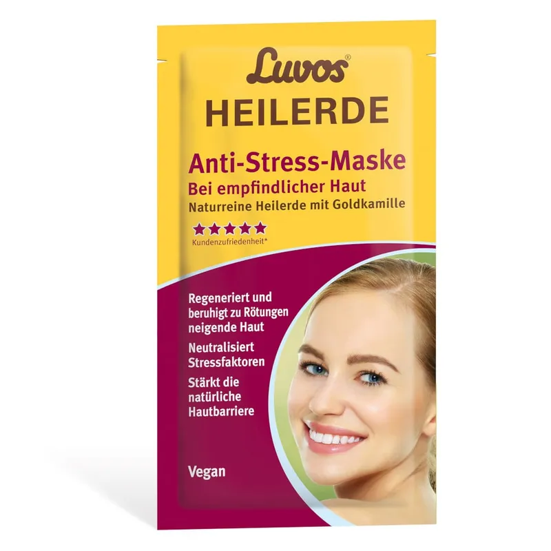 Heilerde-Gesellschaft Luvos Just Heilerde-Gesellschaft Luvos Just Luvos HEILERDE Anti-Stress-Maske 2X7.5 ml Gesichtsmaske – Produktbild 1 von 1
