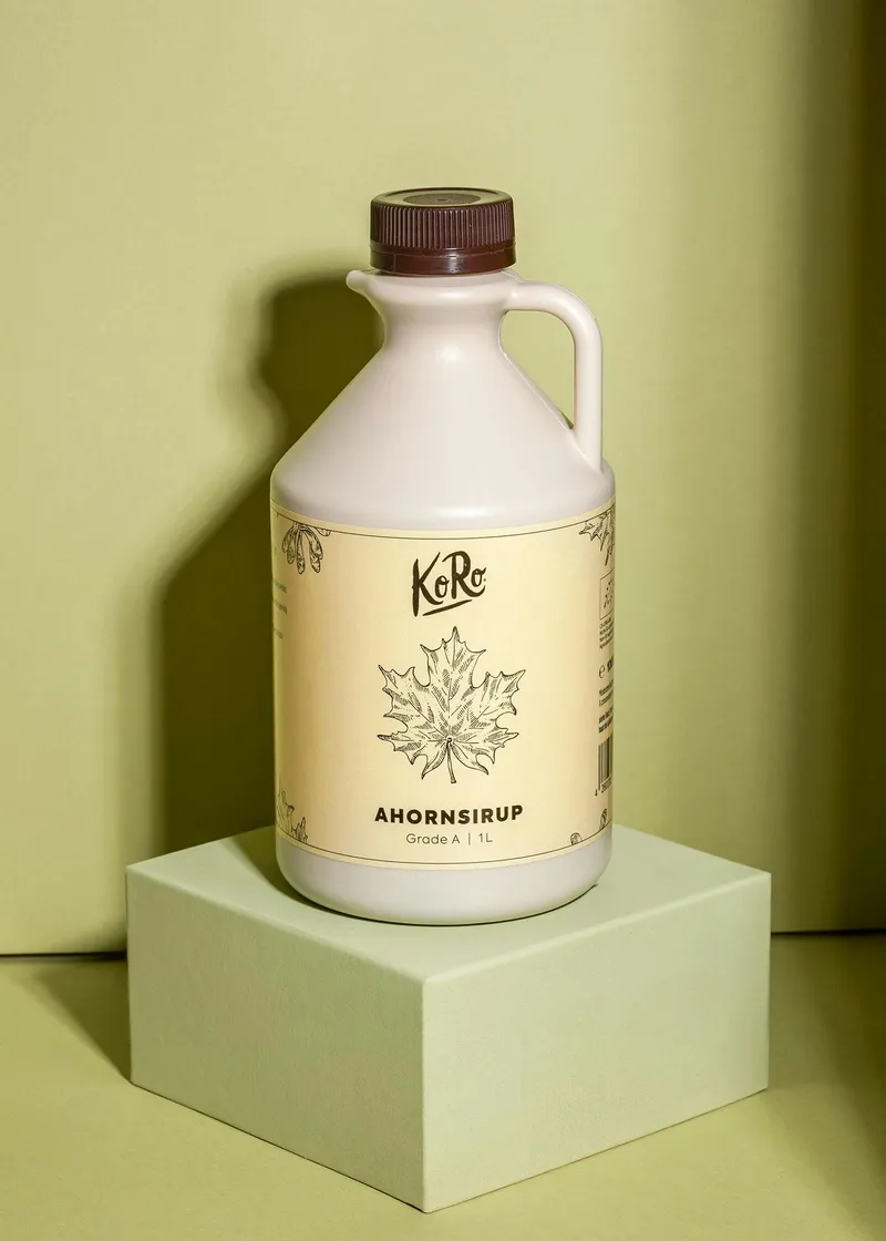 KoRo KoRo Bio Ahornsirup Grade A | 1 L – Produktbild 2 von 5