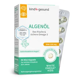 kindgesund Omega-3 Algenöl für Kinder, vegan 1 Monat – Produktbild 1 von 1