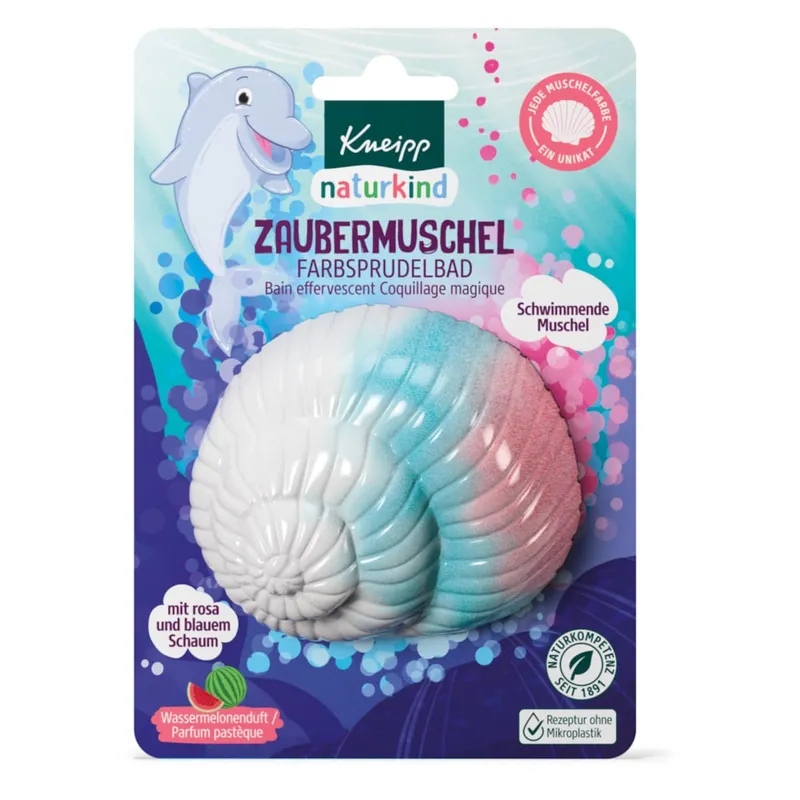 Kneipp Kneipp Naturkind Zaubermuschel Farbsprudelbad – Produktbild 3 von 3