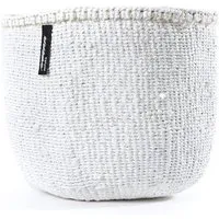 Mifuko KIONDO Körbe S - Sisal Aufbewahrungs- & Pflanzkorb - Upcycling by Mifuko, Weiß, – Produktbild 1 von 1