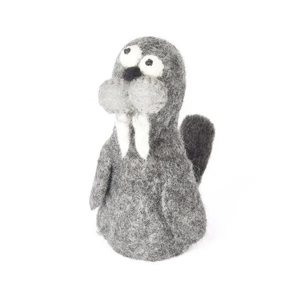 short'n'pietz short'n'pietz Seelöwe als Filz Eierwärmer, Grau, – Produktbild 1 von 1