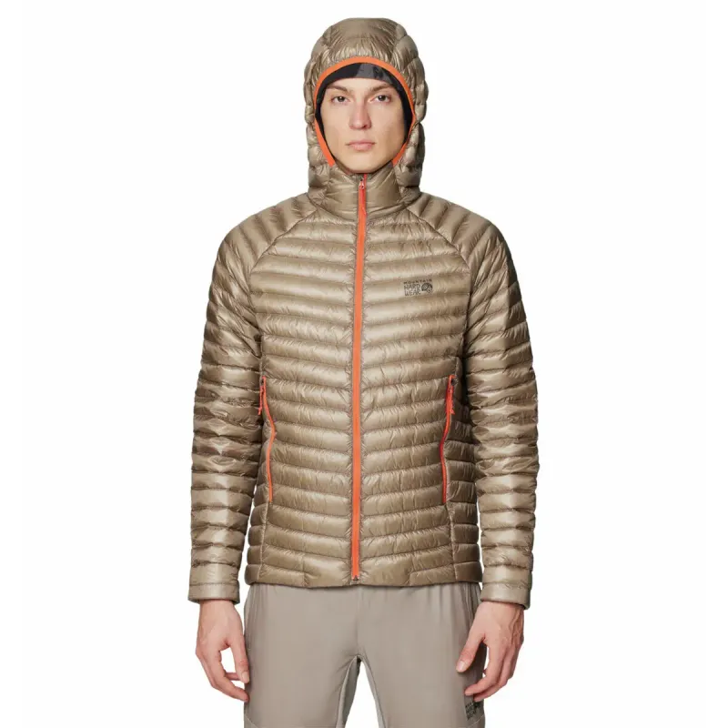 Mountain Hardwear Daunenjacke mit Kapuze Mountain Hardwear Ghost Whisperer™, Marron, – Produktbild 1 von 1