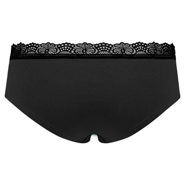 Frija Omina Frija Omina Bio Hipster Spitze dunkel, Schwarz, – Produktbild 2 von 4