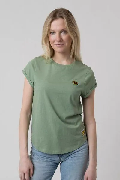 Bavarian Caps Bavarian Caps Damen T-Shirt Janosch Tigerente, Grün, – Produktbild 1 von 4