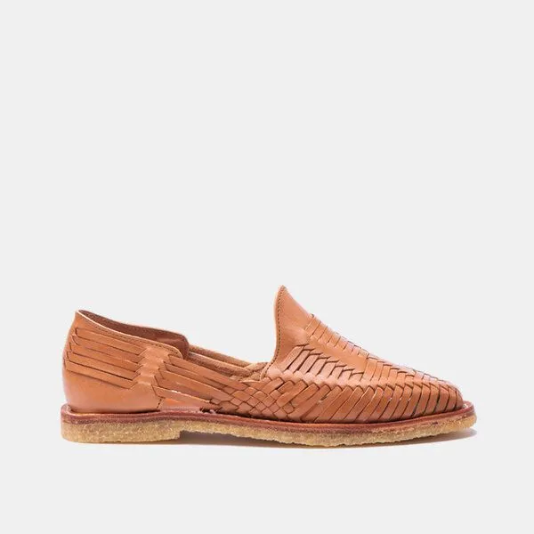 CANO CANO Huarache Slipper Mara Natural, Cognac, – Produktbild 1 von 4