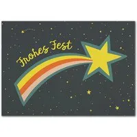 Tell Me Postkarte Sternschnuppe Frohes Fest – Produktbild 1 von 1