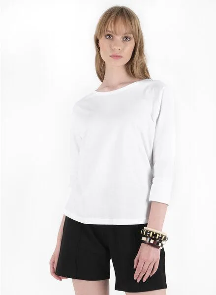 ORGANICATION ORGANICATION Langarmshirt aus Bio-Baumwolle, Weiß(white), – Produktbild 1 von 4