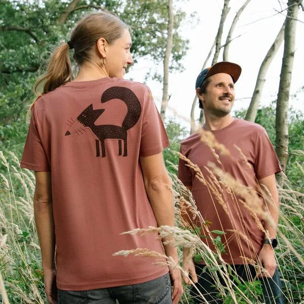 Cmig Cmig Franzi Fuchs T-Shirt unisex, Heritage brown (braun), – Produktbild 1 von 4