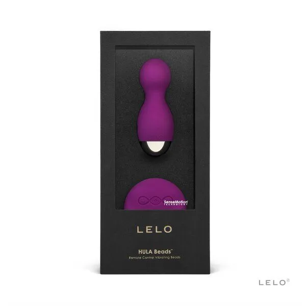 LELO Rotierende und vibrierende Kegel Bälle - LELO HULA Beads, Tiefes rosa, – Produktbild 2 von 4