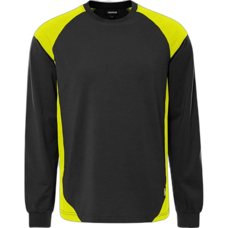 Fristads Langarmshirt Fristads heavy 7071 GTM, Noir, – Produktbild 1 von 2