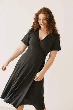 TIRALAHILACHA TIRALAHILACHA Helen Tencel wrap dress – Produktbild 1 von 1