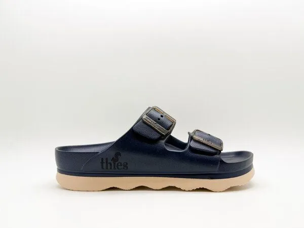 thies Vegane Ecofoam Double Sandale von thies ® aus recyceltem EVA, Midnight, – Produktbild 2 von 4
