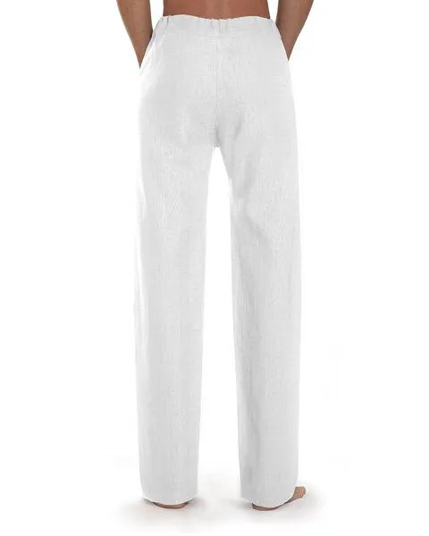 SCHAZAD Leinenhose Essential Slim von SCHAZAD, Weiß, – Produktbild 3 von 3