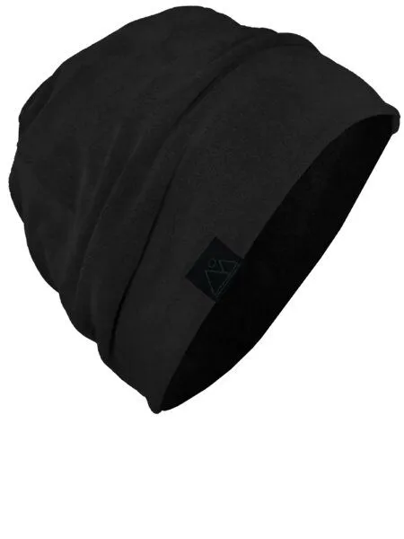nice to meet me nice to meet me Beanie . Baumwolle, Deep black, – Produktbild 1 von 2