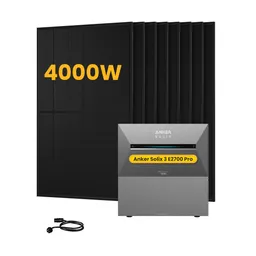 Anker Anker SOLIX Solarbank 3 E2700 Pro, mit 8 x 500 Bifaziale Solarmodule, by Powerness - 5.4kWh / ohne Zubehör / Selbstabholung – Produktbild 1 von 1
