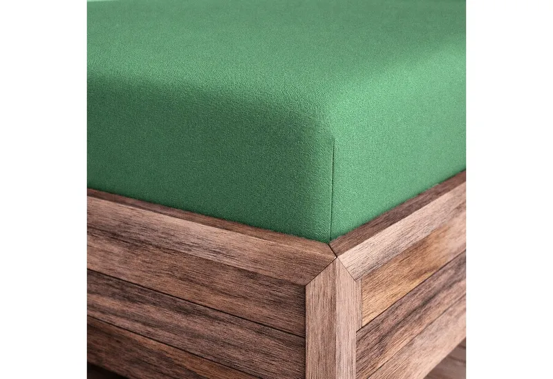 Wolkenfeld Spannbettlaken Boxspringbett Bettlaken - Spannbetttuch für Matratzen bis 40cm, Jersey, Gummizug: rundum, (1 Stück), Elastisch & Rutschfest: 90x200, 140x200, 160x200, 180x200 & Übergrößen, Grün, – Produktbild 7 von 8