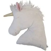 Pat und Patty Pat und Patty Bio / Öko Kopfkissen Einhornkopf "Rose",100% Baumwolle kbA/GOTS – Produktbild 1 von 1