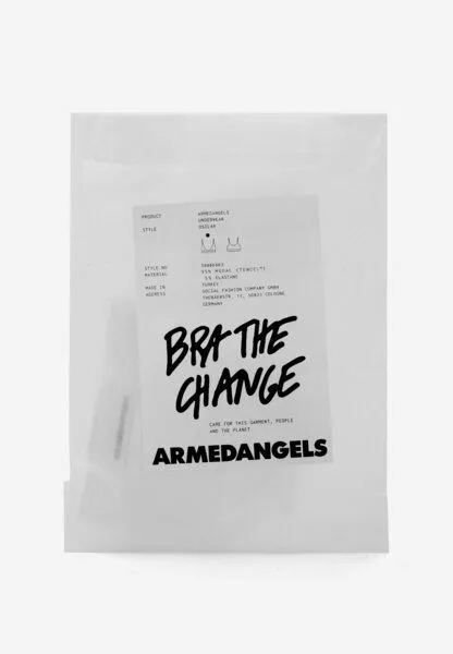 ARMEDANGELS ARMEDANGELS TYRONAA Damen Triangle Bralette aus Bio-Baumwoll Mix, Black, – Produktbild 4 von 4