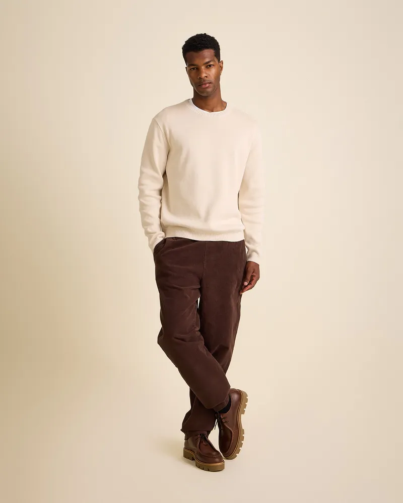 Côtelé Côtelé Herren vegan Hose Lazy In, Braun, – Produktbild 1 von 2