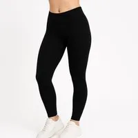 Bruno Barella Bruno Barella Leggings Schwarz – Komfort für Fitness, Sport, Pilates & Freizeit – Produktbild 1 von 2