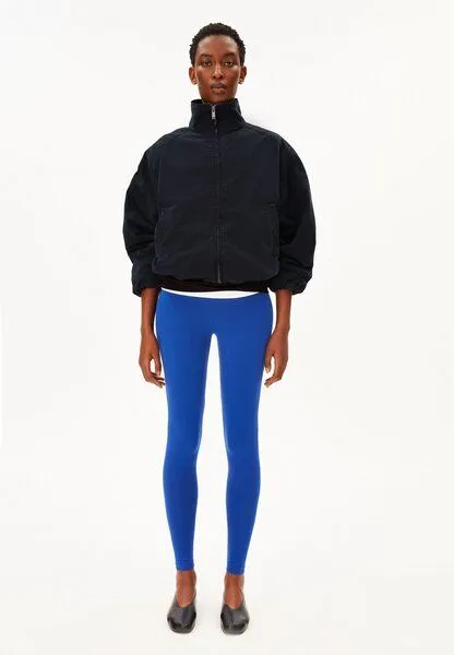 ARMEDANGELS ARMEDANGELS FARIBAA Damen Leggings aus Bio-Baumwoll Mix, Dynamo blue, – Produktbild 5 von 5
