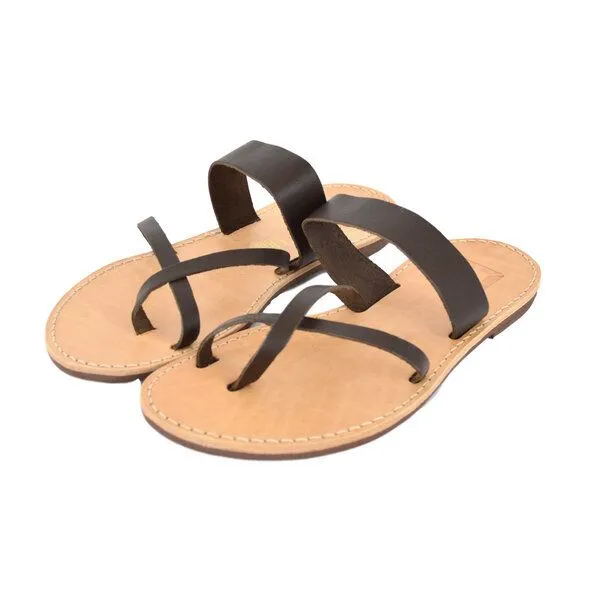 SORBAS SORBAS '23 Leder Sandalen, Braun, – Produktbild 4 von 4