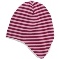 Reiff Reiff Ringel Ohrenmütze mit Innenfutter, Beere/rosa, – Produktbild 1 von 1