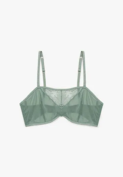 Lovjoi Lovjoi BH EVENING PRIMROSE mit Bügeln und Spitze, Cool green (grün), – Produktbild 1 von 2
