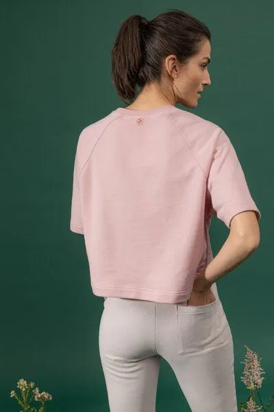 Soulwear Soulwear Yoga / Sport Sweat T-Shirt Cozy, Rosa, – Produktbild 2 von 3
