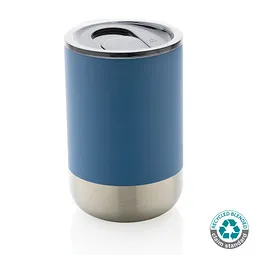 XD Collection RCS recycelter Stainless Steel Becher, blau – Produktbild 1 von 1