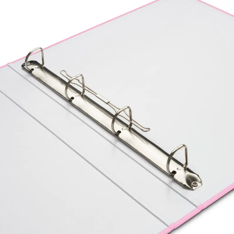 Hama Hama Ordner mit 4-Ring-Kombimechanik, 39 mm Rückenbreite, Neutral, – Produktbild 4 von 5