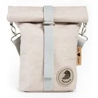 PAPERO Lunchbag aus Papier , für Pausenbrot, waschbar, wasserfest von Papero, Grau, – Produktbild 1 von 1