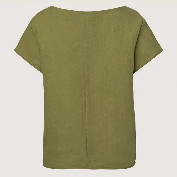 Frija Omina Frija Omina Hanf-Shirt Coube, Schilf (grün), – Produktbild 3 von 3