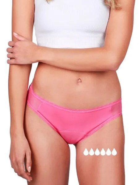 Taynie Ultra Periodenunterwäsche Biozidfrei 60°C Taynie Lady Ultra, Pink, – Produktbild 2 von 4
