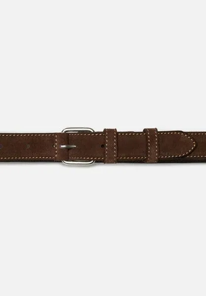 Nudie Jeans Nudie Jeans Dwayne Suede Belt, Dunkelbraun, – Produktbild 2 von 4