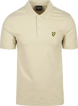 Lyle and Scott Lyle & Scott Polo Plain Grey Taupe - Größe XL – Produktbild 1 von 1