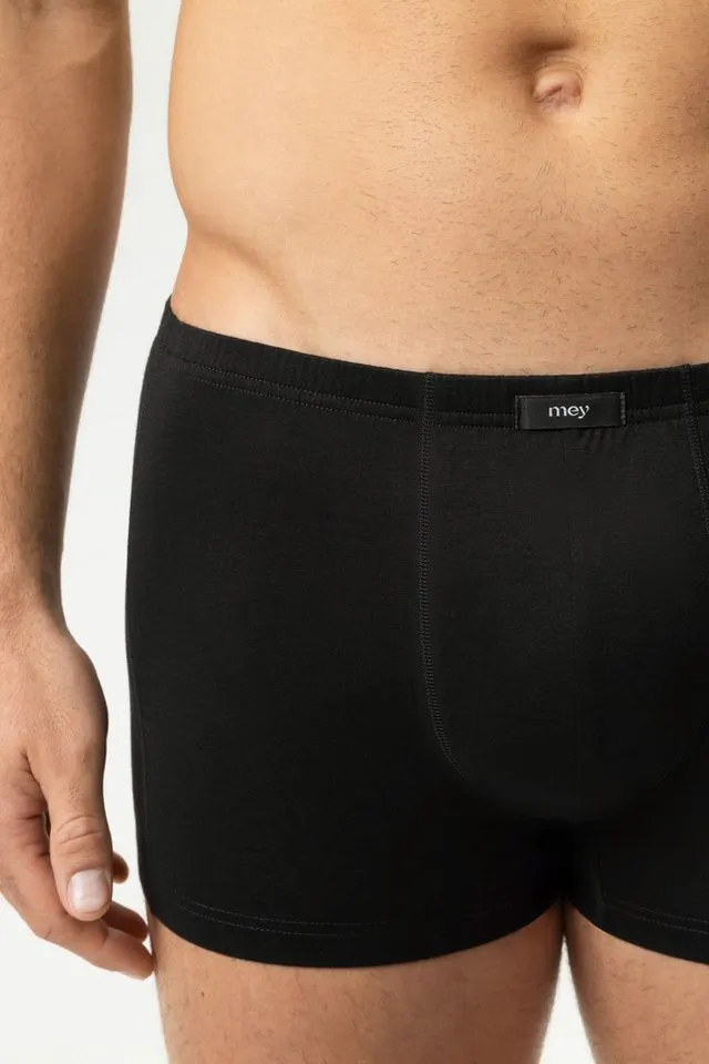 mey mey Trunk Mey Herren Shorty Serie Network Uni Shorties (1-St., 1) Lyocell-Mix, Single Jersey, hautfreundlich, klassischer Sitz, Schwarz, – Produktbild 3 von 4