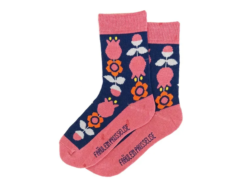 Fräulein Prusselise Baby- und Kindersocken Tulpe blau Gr.27/30, Mehrfarbig, – Produktbild 1 von 2