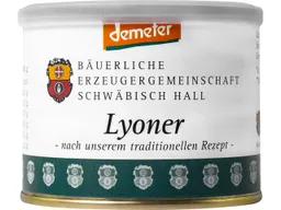 Bäuerliche Erzeugergemeinschaft Schwäbisch Hall Bäuerliche Erzeugergemeinschaft Schwäbisch Hall Bio-Lyoner, 200 g – Produktbild 1 von 1