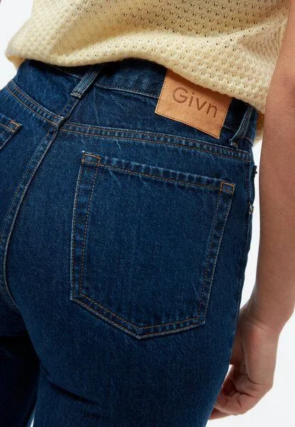Givn Berlin Givn Berlin Jeans GBCHARLOTTE straight Fit aus Bio-Baumwolle, Dark blue, – Produktbild 4 von 4
