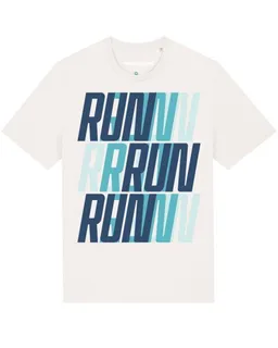 watapparel watapparel T-Shirt Unisex Run, Run, Run blue – Produktbild 1 von 1