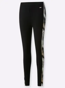 feel good Leggings schwarz-camel – Produktbild 1 von 1