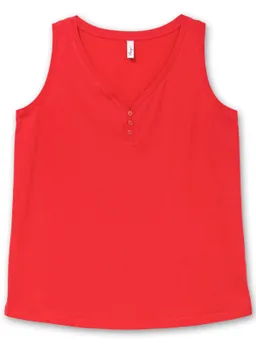 sheego Tanktop rot – Produktbild 1 von 1