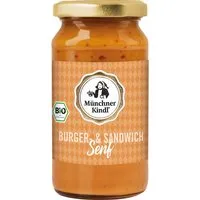 Münchner Kindl Münchner Kindl Bio-Burger und Sandwich Senf, 200 ml – Produktbild 1 von 1